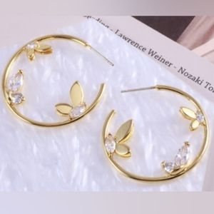 Earrings kate spade butterfly.   details